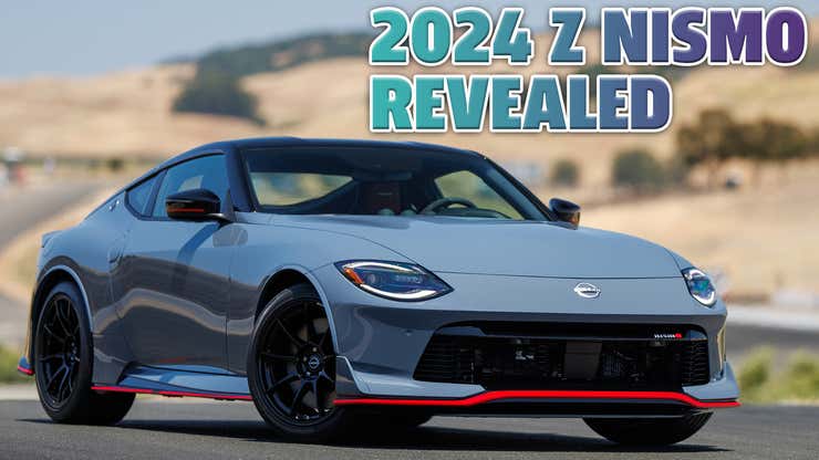 Image for The 2024 Nissan Z NISMO Is Finally Here