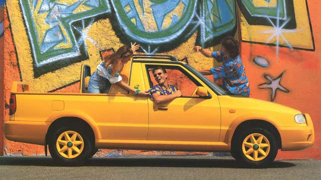 Image for article titled The 1995 Škoda Felicia Fun Is One Of The Best Trucks Ever Made